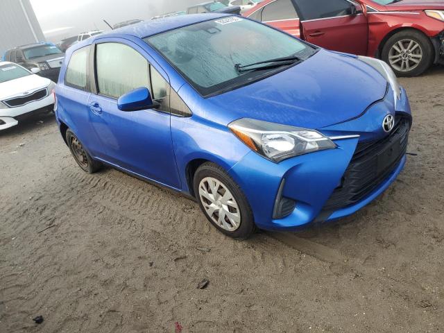 VNKJTUD39JA091425 - 2018 TOYOTA YARIS L BLUE photo 4