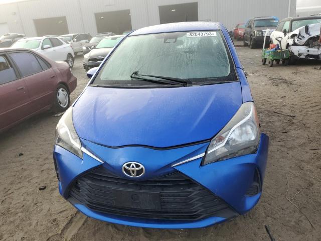 VNKJTUD39JA091425 - 2018 TOYOTA YARIS L BLUE photo 5