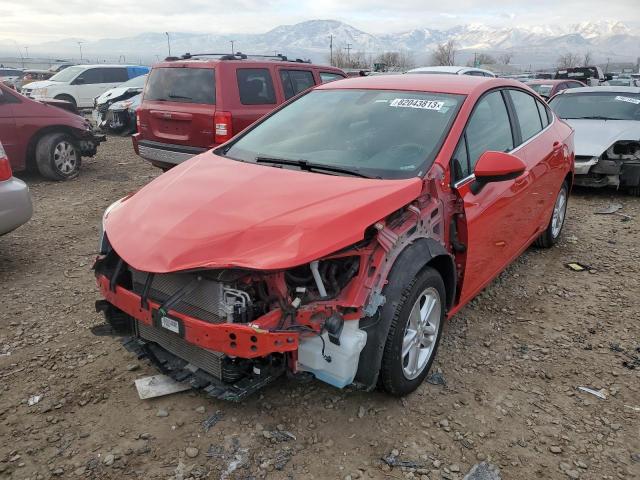 1G1BE5SM1J7106465 - 2018 CHEVROLET CRUZE LT RED photo 1