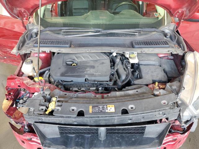 1FMCU9HD5JUA88157 - 2018 FORD ESCAPE SEL 勃艮第红 照片 12