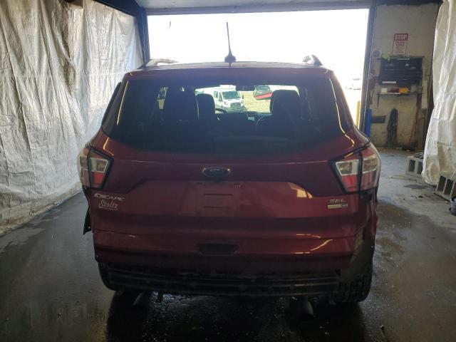 1FMCU9HD5JUA88157 - 2018 FORD ESCAPE SEL 勃艮第红 照片 6