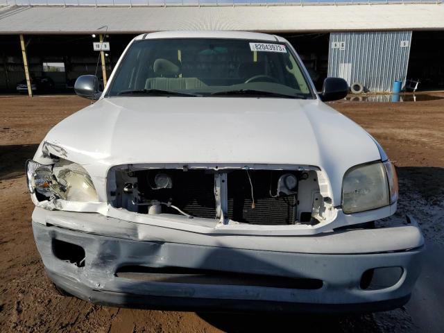 5TBJN32121S146548 - 2001 TOYOTA TUNDRA WHITE photo 5