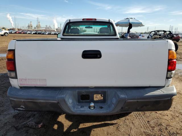 5TBJN32121S146548 - 2001 TOYOTA TUNDRA WHITE photo 6