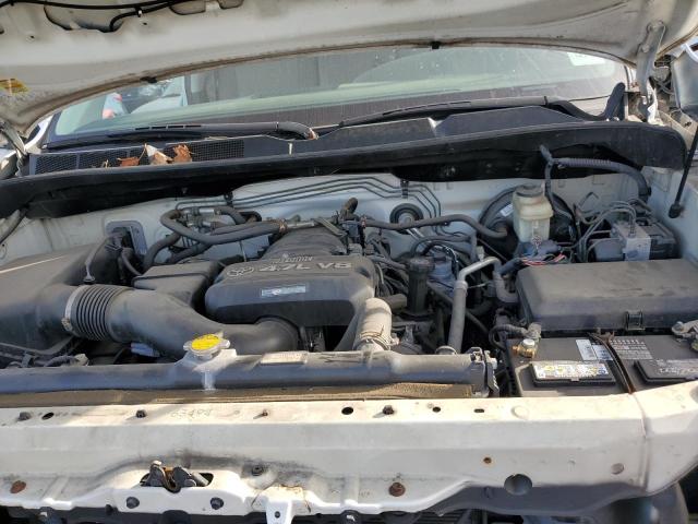 5TBBT54147S456258 - 2007 TOYOTA TUNDRA DOUBLE CAB SR5 WHITE photo 11