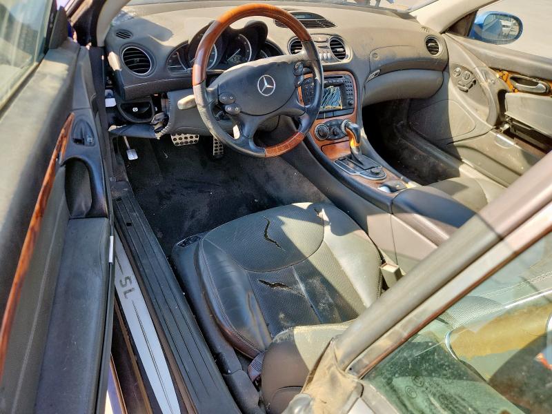 WDBSK75F23F059527 - 2003 MERCEDES-BENZ SL 500R BLUE photo 8