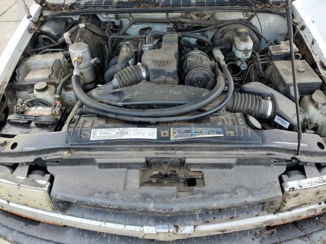 1GCCS14H138170595 - 2003 CHEVROLET S TRUCK S10 WHITE photo 11