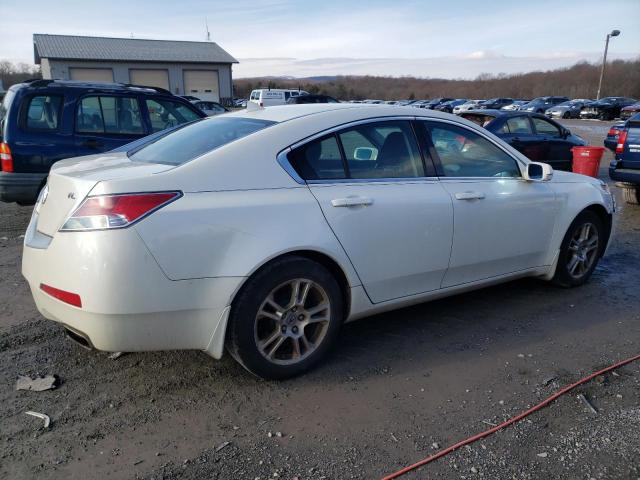 19UUA86299A024800 - 2009 ACURA TL WHITE photo 3