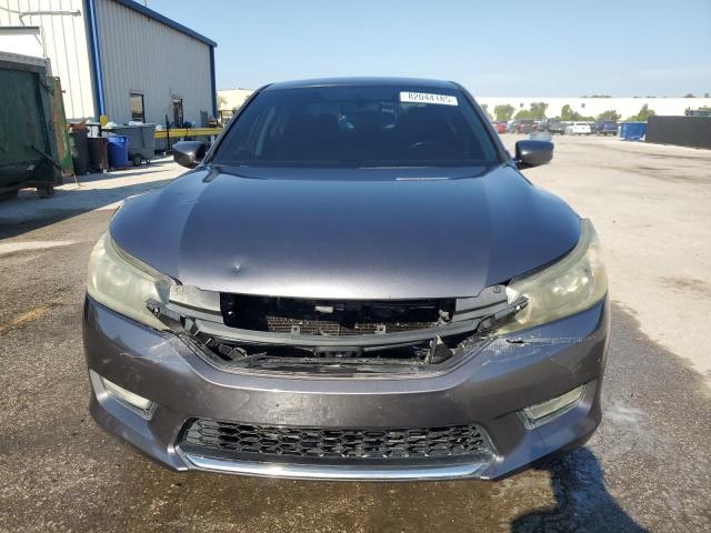 1HGCR2F58DA026719 - 2013 HONDA ACCORD SPORT GRAY photo 5