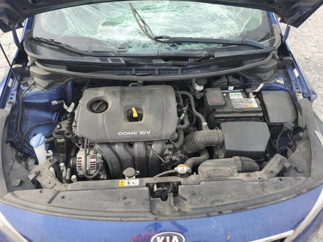 3KPFL4A73JE224229 - 2018 KIA FORTE LX Mavi fotoğraf 11