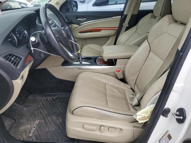 5FRYD4H97HB017536 - 2017 ACURA MDX ADVANCE WHITE photo 7
