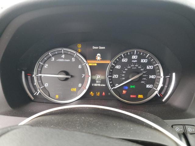 5FRYD4H97HB017536 - 2017 ACURA MDX ADVANCE WHITE photo 9