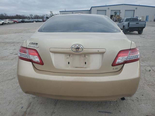 4T4BF3EK1AR004444 - 2010 TOYOTA CAMRY BASE TAN photo 6