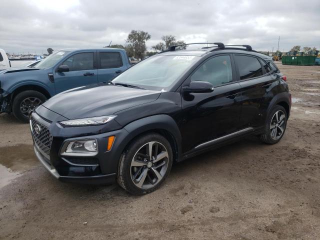 KM8K33A58MU598912 - 2021 HYUNDAI KONA LIMITED BLACK photo 1