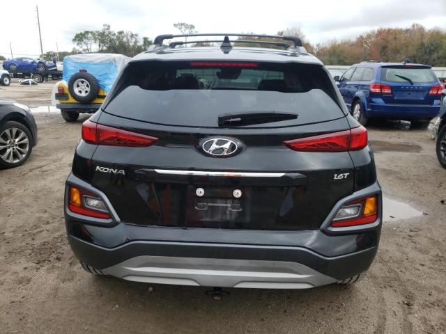 KM8K33A58MU598912 - 2021 HYUNDAI KONA LIMITED BLACK photo 6