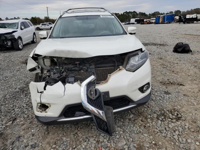 5N1AT2MV9FC805284 - 2015 NISSAN ROGUE S WHITE photo 5