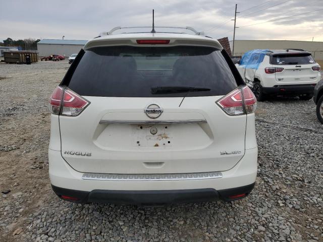 5N1AT2MV9FC805284 - 2015 NISSAN ROGUE S WHITE photo 6