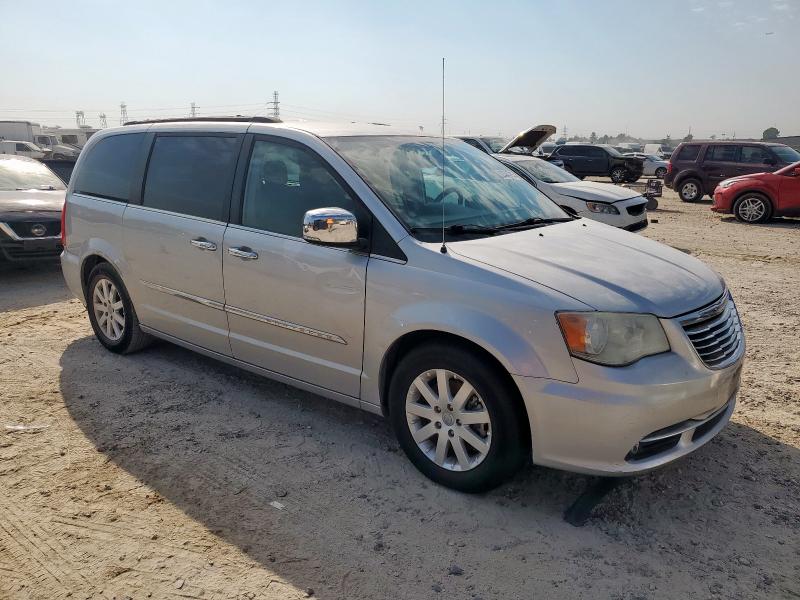 2C4RC1CG3CR163541 - 2012 CHRYSLER TOWN & COU TOURING L SILVER photo 4