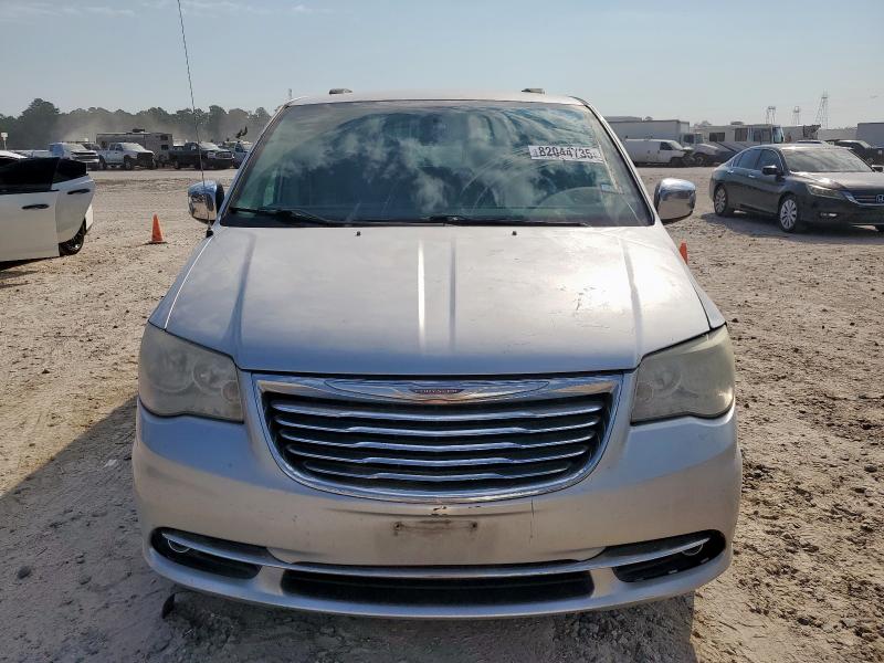 2C4RC1CG3CR163541 - 2012 CHRYSLER TOWN & COU TOURING L SILVER photo 5