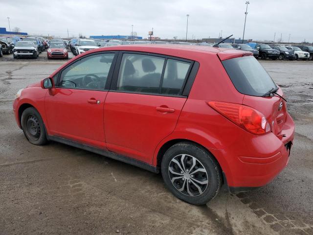 3N1BC1CP2AL375569 - 2010 NISSAN VERSA S RED photo 2