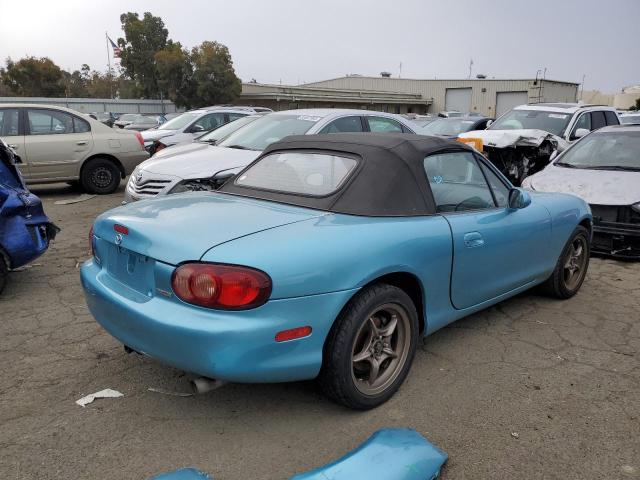 JM1NB353110213660 - 2001 MAZDA MX-5 MIATA BASE TURQUOISE photo 3