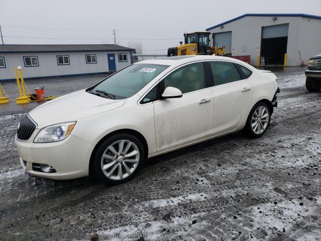 1G4PT5SV5E4235792 - 2014 BUICK VERANO PREMIUM WHITE photo 1