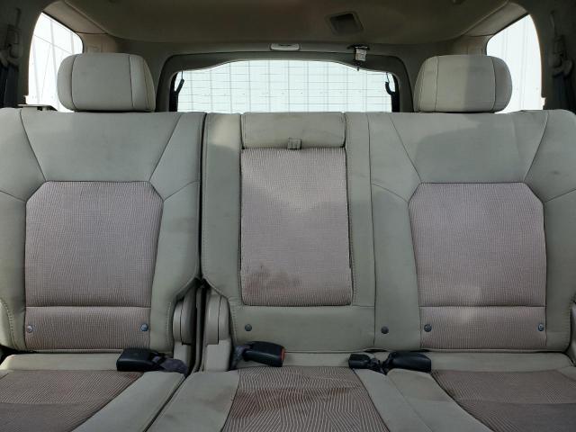 5FNYF3H4XAB013755 - 2010 HONDA PILOT EX 勃艮第红 照片 10