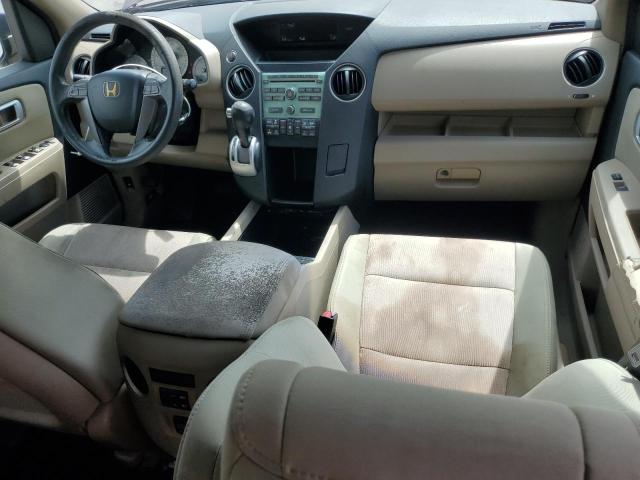 5FNYF3H4XAB013755 - 2010 HONDA PILOT EX 勃艮第红 照片 8