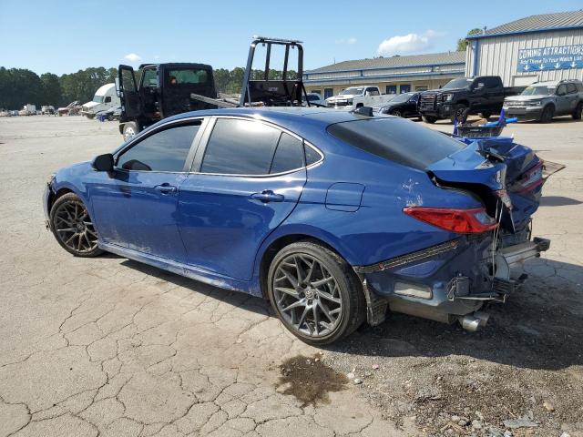 4T1DAACK6SU032587 - 2025 TOYOTA CAMRY XSE BLUE photo 2