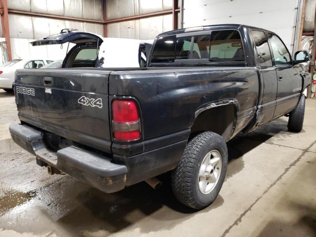 1B7HF13ZX1J280197 - 2001 DODGE RAM 1500 BLACK photo 3