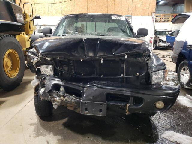 1B7HF13ZX1J280197 - 2001 DODGE RAM 1500 BLACK photo 5