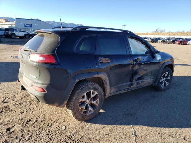 1C4PJMBS3HW590284 - 2017 JEEP CHEROKEE TRAILHAWK BLACK photo 3
