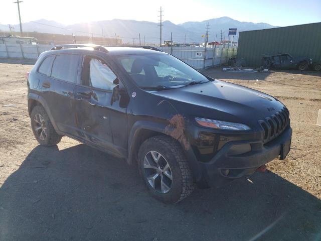 1C4PJMBS3HW590284 - 2017 JEEP CHEROKEE TRAILHAWK BLACK photo 4