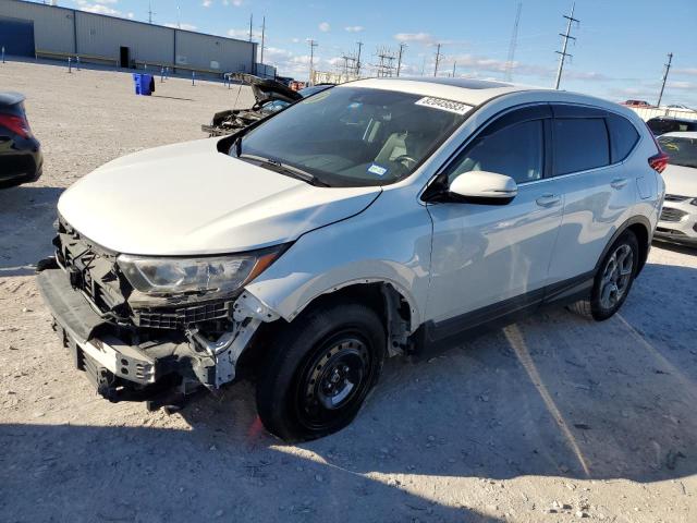 2HKRW1H86HH505433 - 2017 HONDA CR-V EXL WHITE photo 1