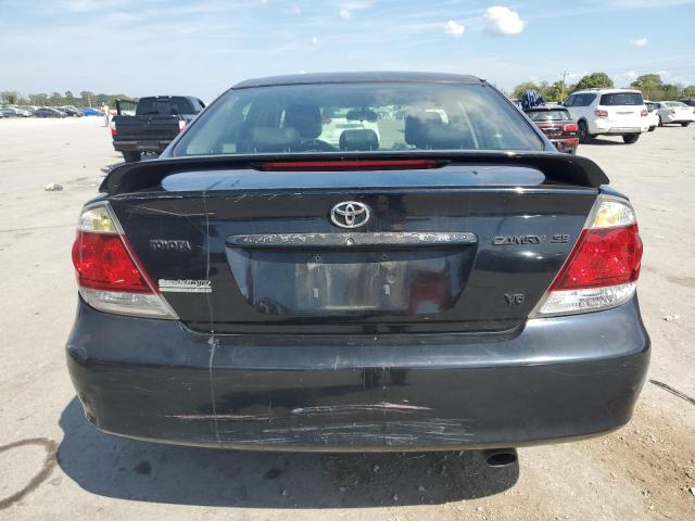 4T1BA30K55U068962 - 2005 TOYOTA CAMRY SE შავი ფოტო 6