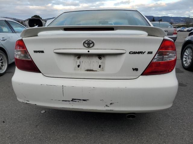 4T1BF30K72U020554 - 2002 TOYOTA CAMRY LE WHITE photo 6