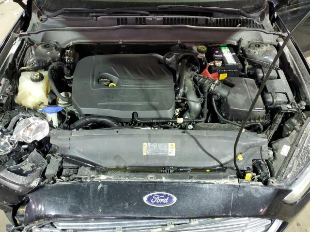 3FA6P0HDXER305547 - 2014 FORD FUSION SE BLACK photo 11