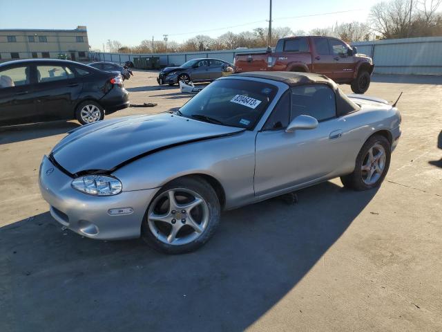 JM1NB353930306588 - 2003 MAZDA MX-5 MIATA BASE SILVER photo 1