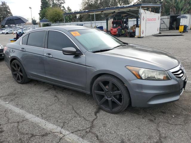 1HGCP2F36BA037199 - 2011 HONDA ACCORD LX GRAY photo 4