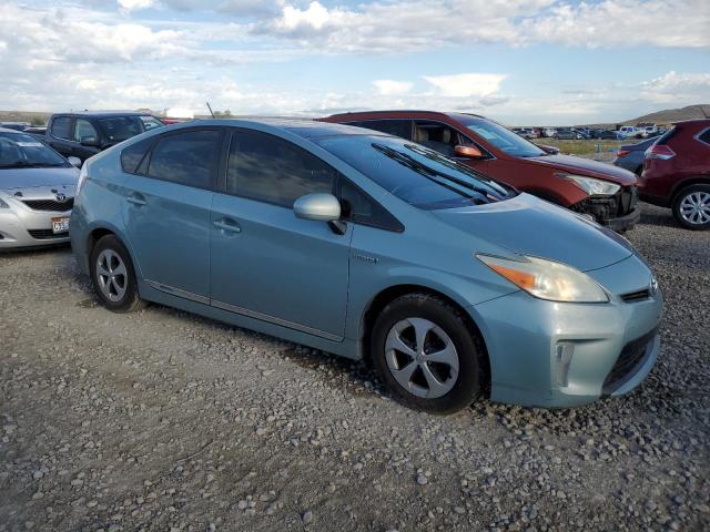 JTDKN3DUXC5493167 - 2012 TOYOTA PRIUS 绿色 照片 4