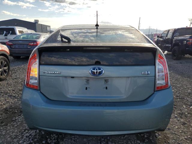 JTDKN3DUXC5493167 - 2012 TOYOTA PRIUS 绿色 照片 6