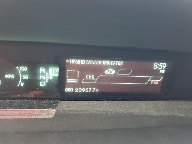 JTDKN3DUXC5493167 - 2012 TOYOTA PRIUS 绿色 照片 9