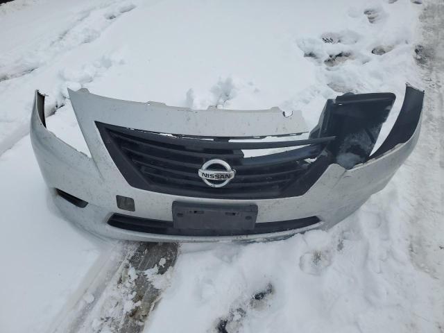 3N1CN7AP2EL816062 - 2014 NISSAN VERSA S SILVER photo 12