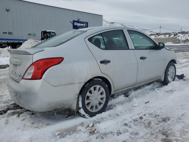 3N1CN7AP2EL816062 - 2014 NISSAN VERSA S SILVER photo 3