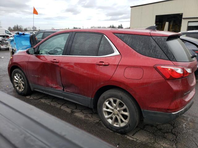 2GNAXJEV8J6271625 - 2018 CHEVROLET EQUINOX LT RED photo 2