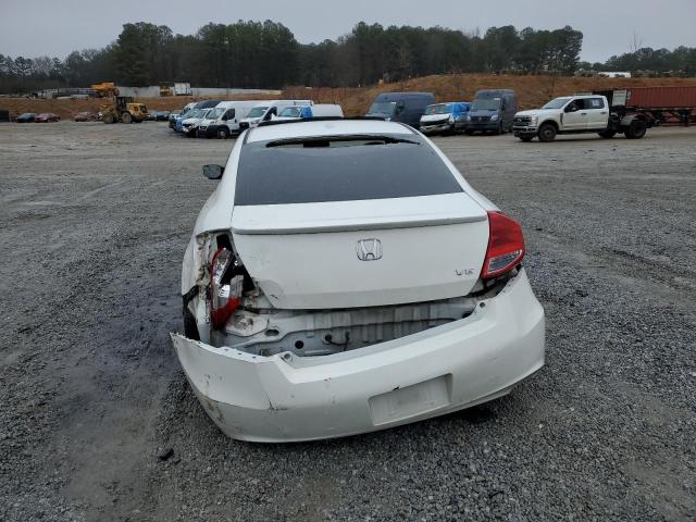 1HGCS2B86CA003037 - 2012 HONDA ACCORD EXL WHITE photo 6