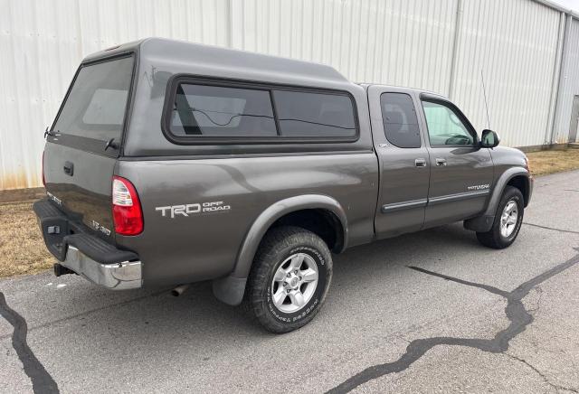 5TBBT44136S474405 - 2006 TOYOTA TUNDRA ACCESS CAB SR5 GRAY photo 4