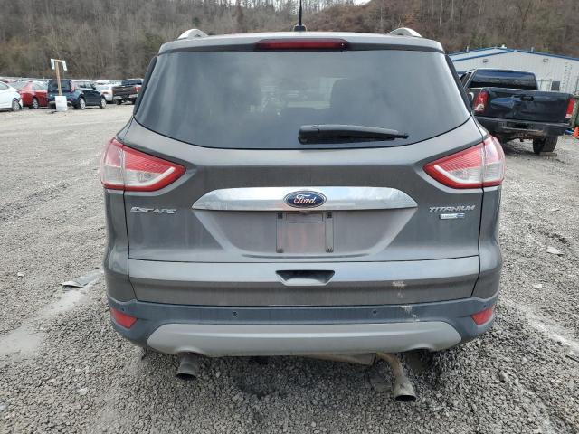 1FMCU9J97EUB86358 - 2014 FORD ESCAPE TITANIUM GRAY photo 6