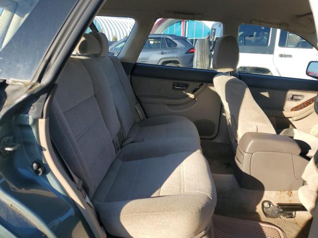4S3BH675227654143 - 2002 SUBARU LEGACY OUTBACK AWP 绿色 照片 10