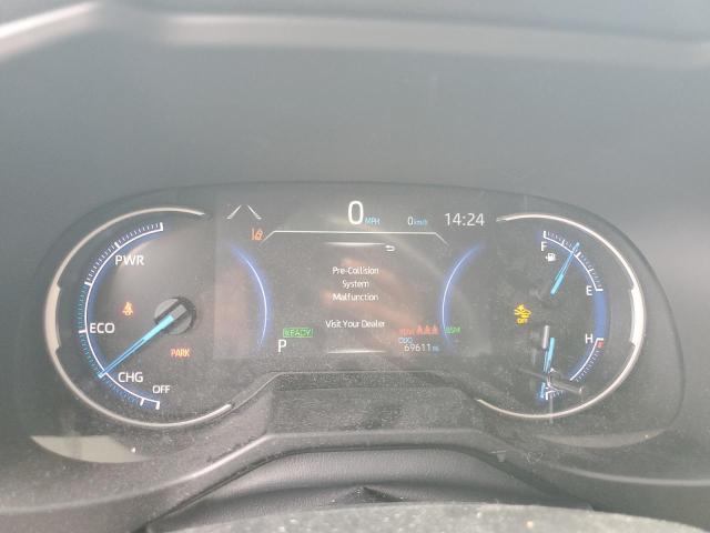 4T3RWRFV9RU112978 - 2024 TOYOTA RAV4 XLE SILVER photo 9