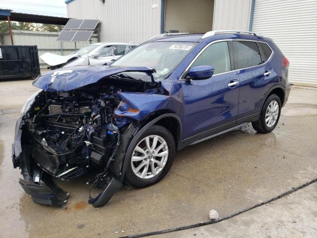 KNMAT2MVXKP506006 - 2019 NISSAN ROGUE S BLUE photo 1